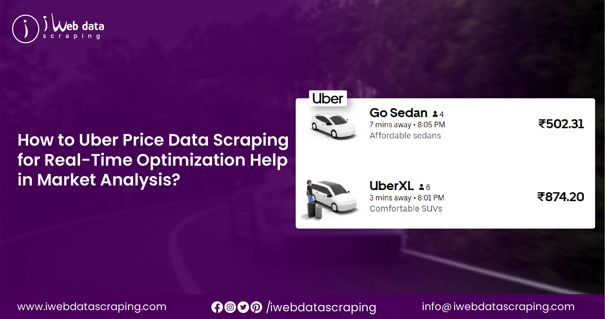 Uber Price Data Scraping for Real-Time Optimization